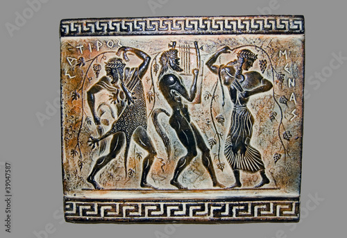 Mosaico de la Grecia antigua