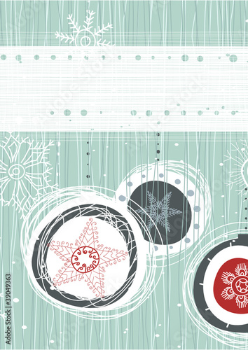 xmas seamless card