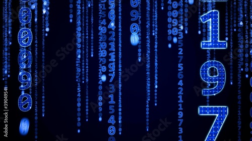 Zoom into running numbers