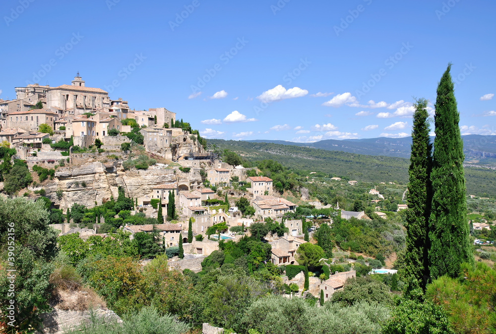 Gordes,eines der schönster Dörfer Frankreichs,Provence