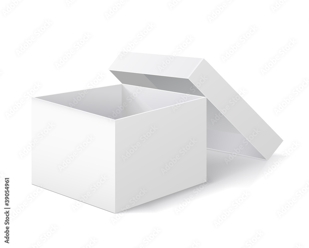 Packing box on white background. Packing box on white background.