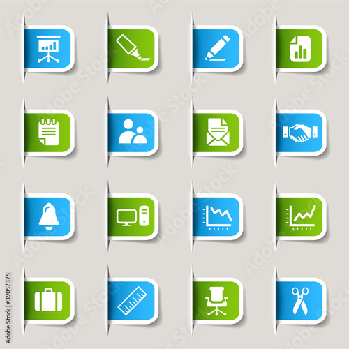 Label - Office and Business icons
