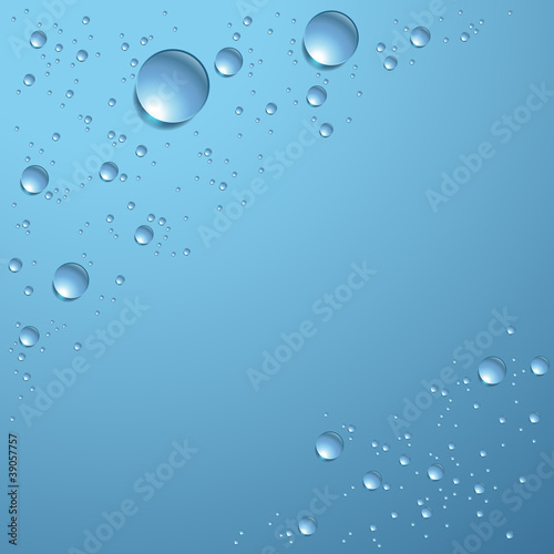 waterdrops vector template