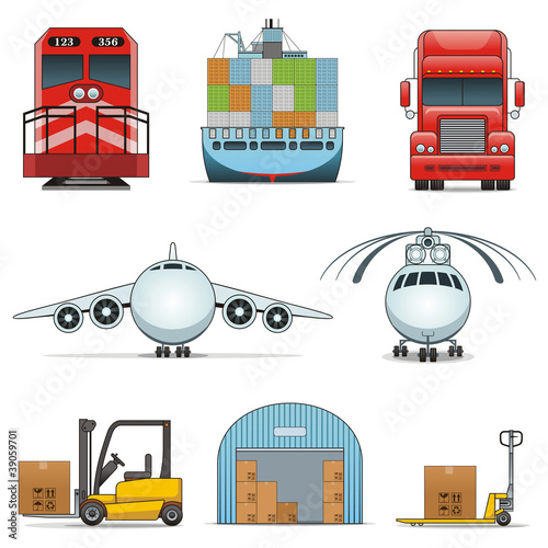 logistic icons