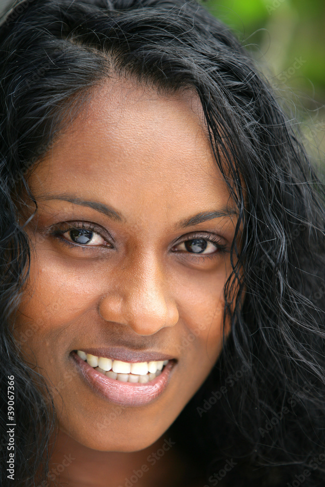 Portrait of a multicultural woman Portrait of a multicultural woman