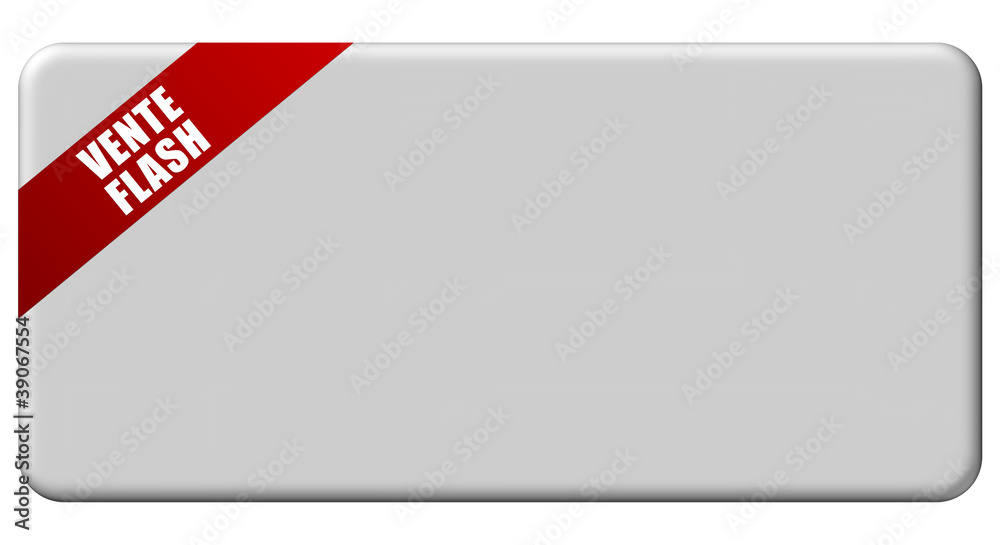 Button grau Band rot NEUTRAL VENTE FLASH Button grau Band rot NEUTRAL VENTE FLASH