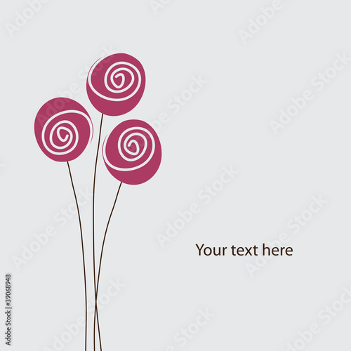 vector flower background