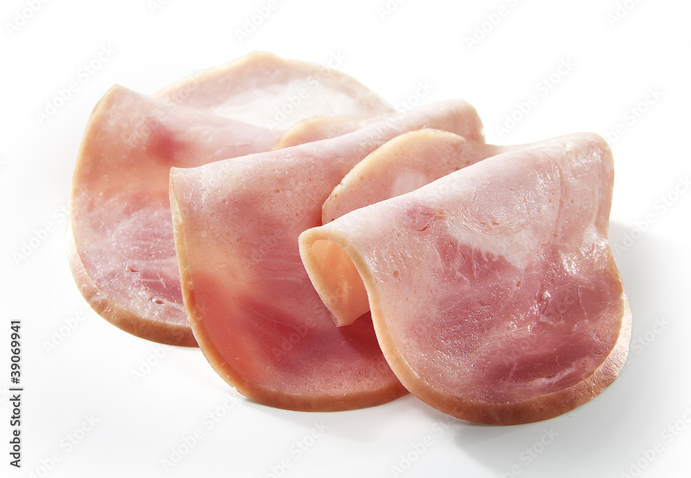 Pieces of ham Pieces of ham