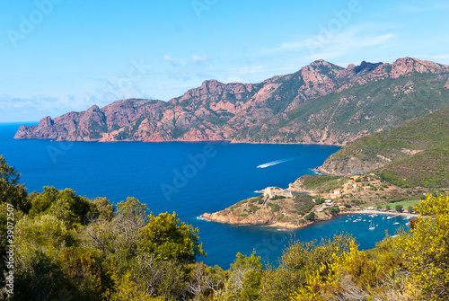 Girolata coast