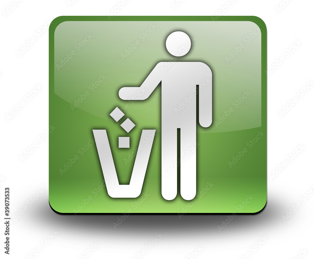 Green 3D Effect Icon Green 3D Effect Icon