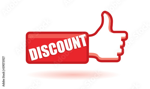bouton : discount