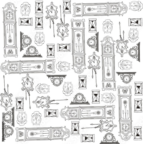 clock pattern