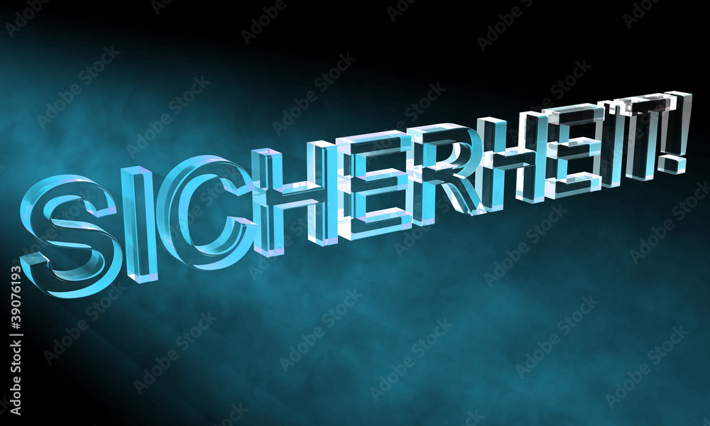 3D Blauer Nebel - SICHERHEIT