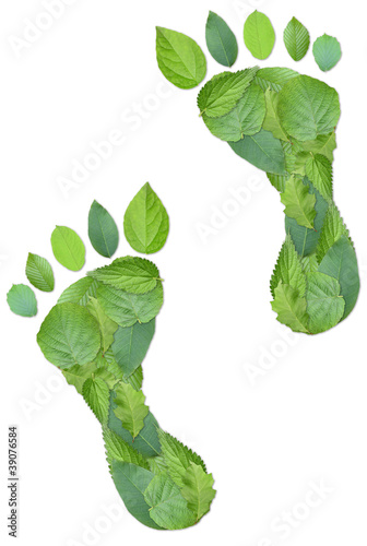 Green footprints