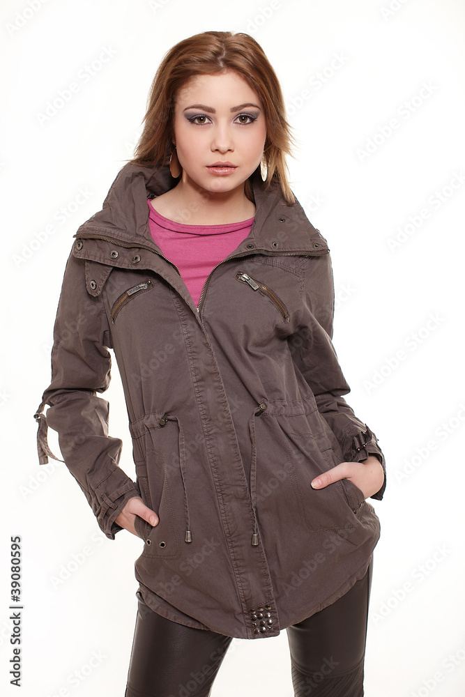 Young beautiful sexy smiling stylish woman Young beautiful sexy smiling stylish woman