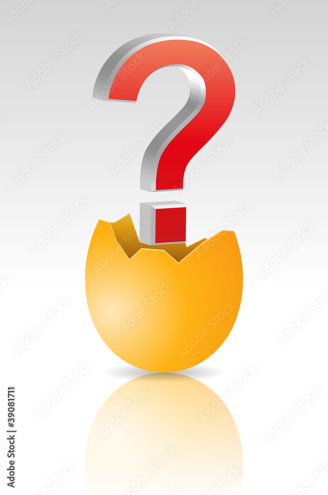 question mark egg Stock Vector Adobe Stock