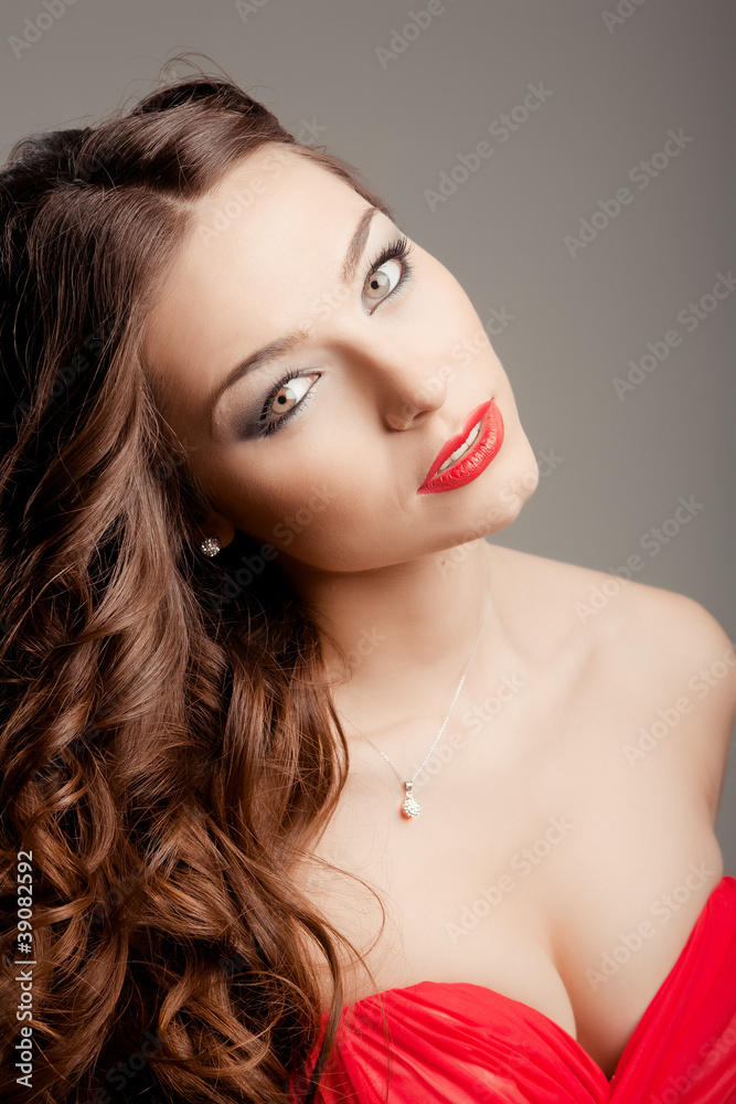 Fototapeta premium Portrait of beautiful