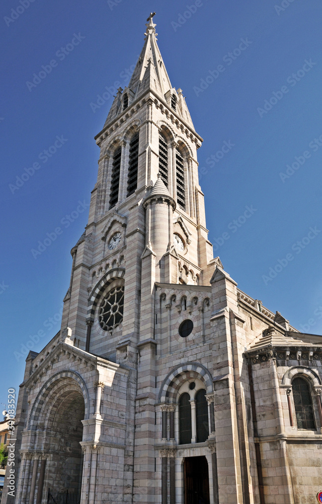 La cattedrale di Gap, Francia