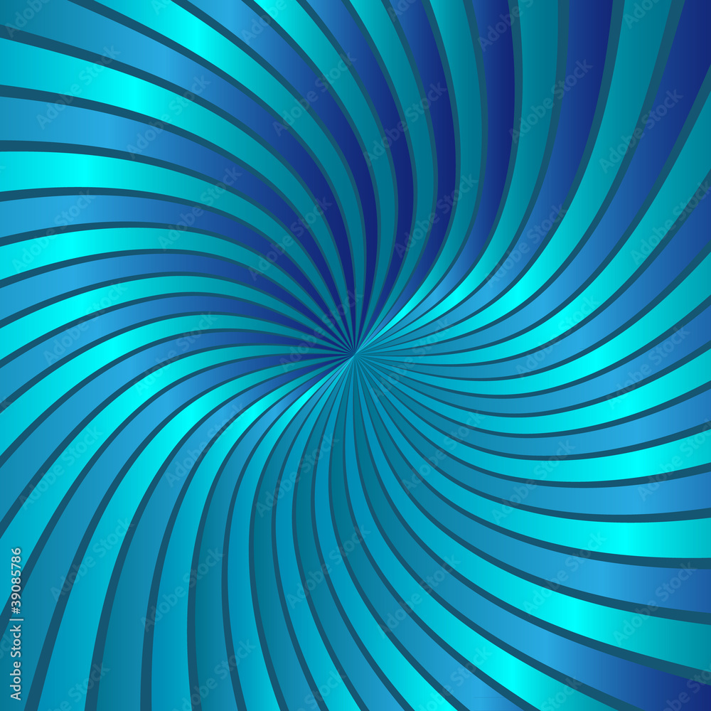 Blue spiral vortex vector Blue spiral vortex vector