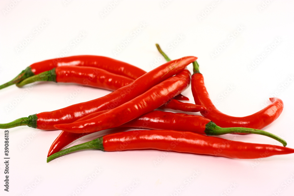 pile of red chilli pepper