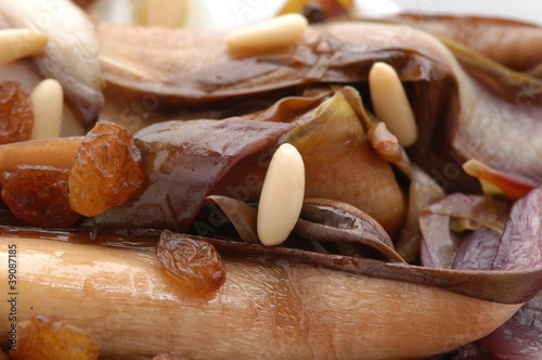 Grilled radicchioGrilled radicchio with balsamic vinegar 烤菊苣与香醋 photo