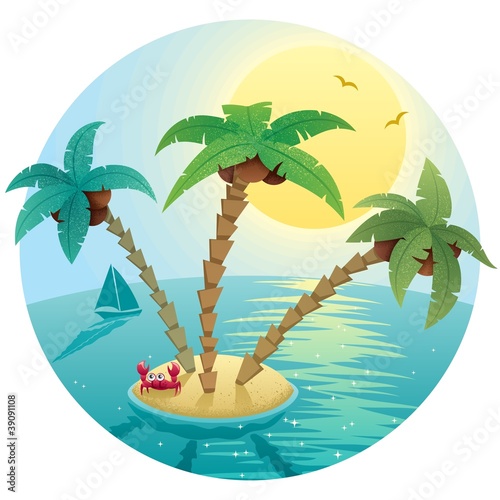 Small Island Landscape