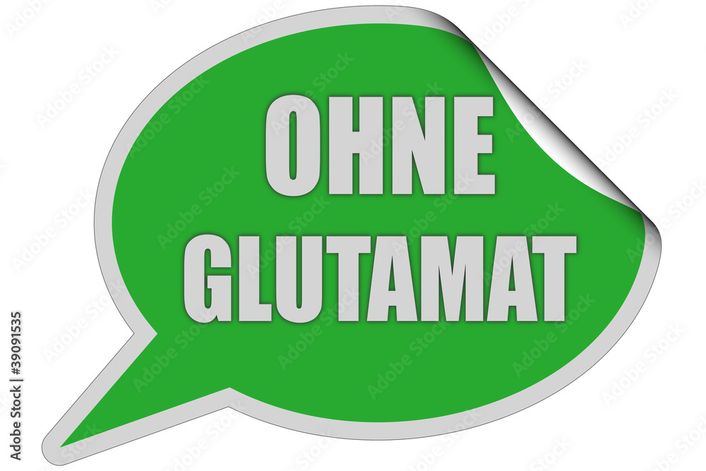 SP-Sticker grün curl oben OHNE GLUTAMAT SP-Sticker grün curl oben OHNE GLUTAMAT
