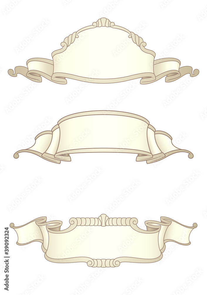 set ofvector banners set ofvector banners