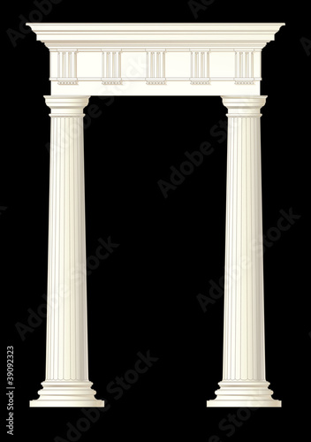 vector classic column
