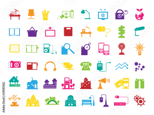 0227 Colorful Web Icons 3