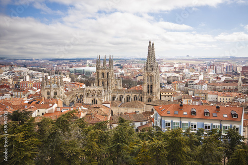 Vista panoramica de Burgos