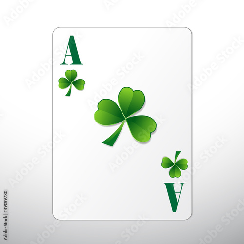 St. Patrick’s Day Playing Card