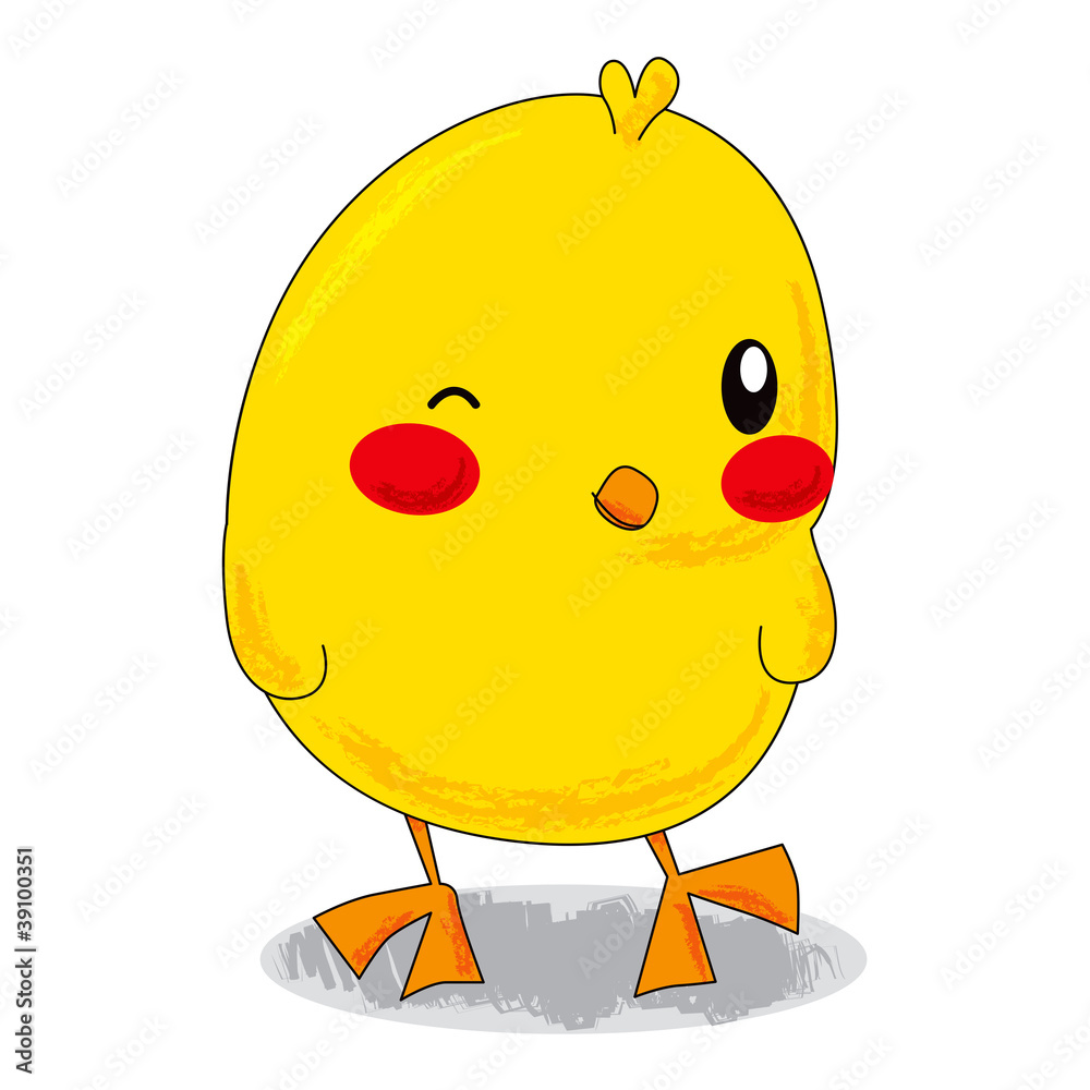 Obraz premium Cute Little Chick