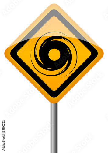 Free Download Hurricane vector sign - GFXLoad