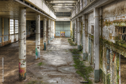 Old empty warehouse
