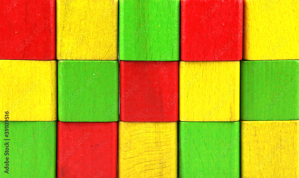 Wooden building blocks Wooden building blocks