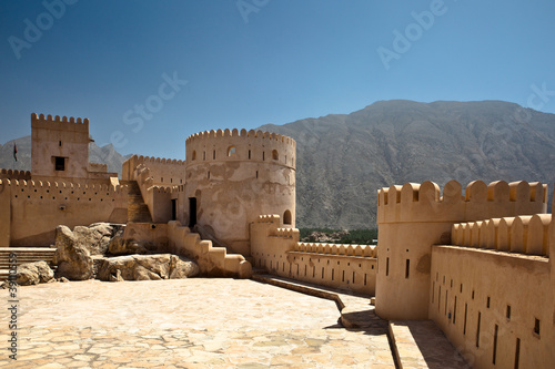 The Nakhl Fort in Al Batinah, Oman