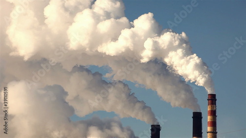 thermal power plant, smoke