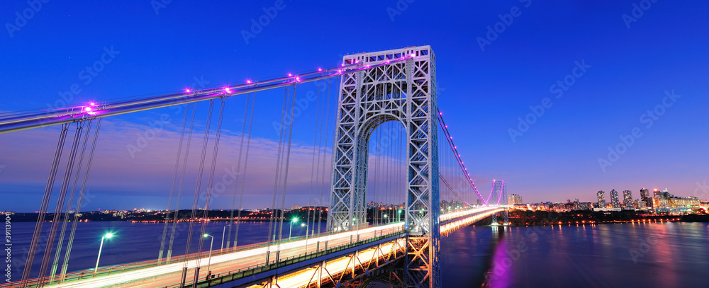 Fototapeta premium George Washington Bridge panorama