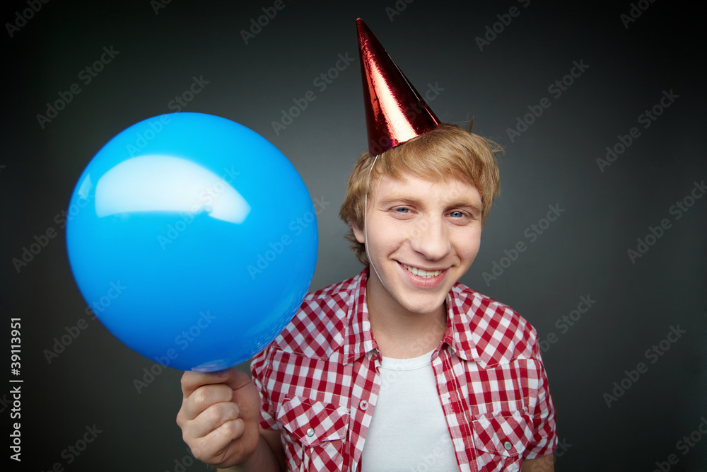 Fototapeta premium Boy with balloon