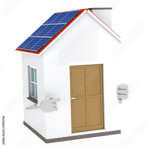 solar house figure
