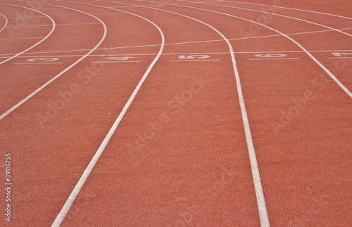 sport running track