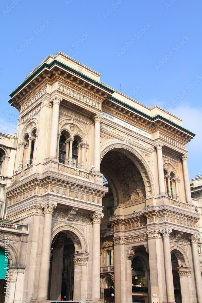 Milan, Italy - Galleria Vittorio Emanuele II