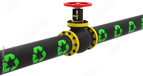 фотографія Valve for pumping oil