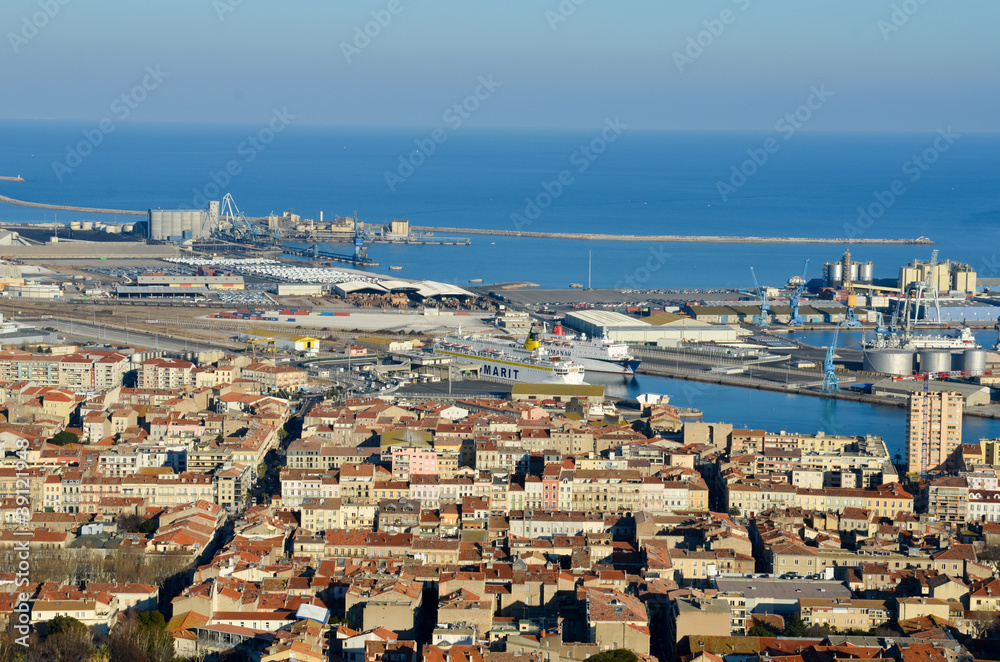 La ville de Sète