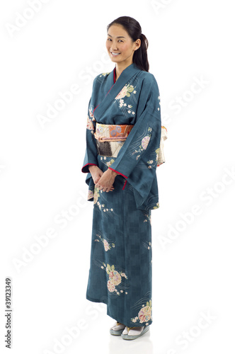 Japanese Kimono Woman