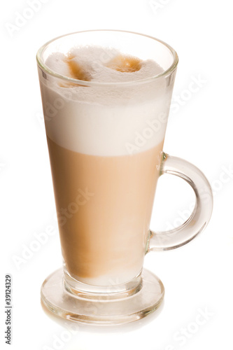 glass of latte