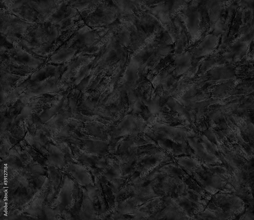 Fototapeta premium Black Large marble texture (High resolution)