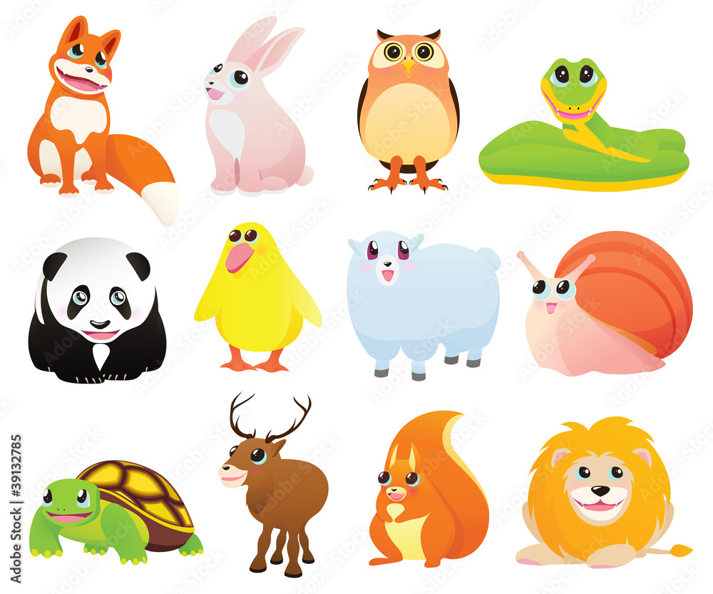 Cartoon animals. Part 1 Cartoon animals. Part 1