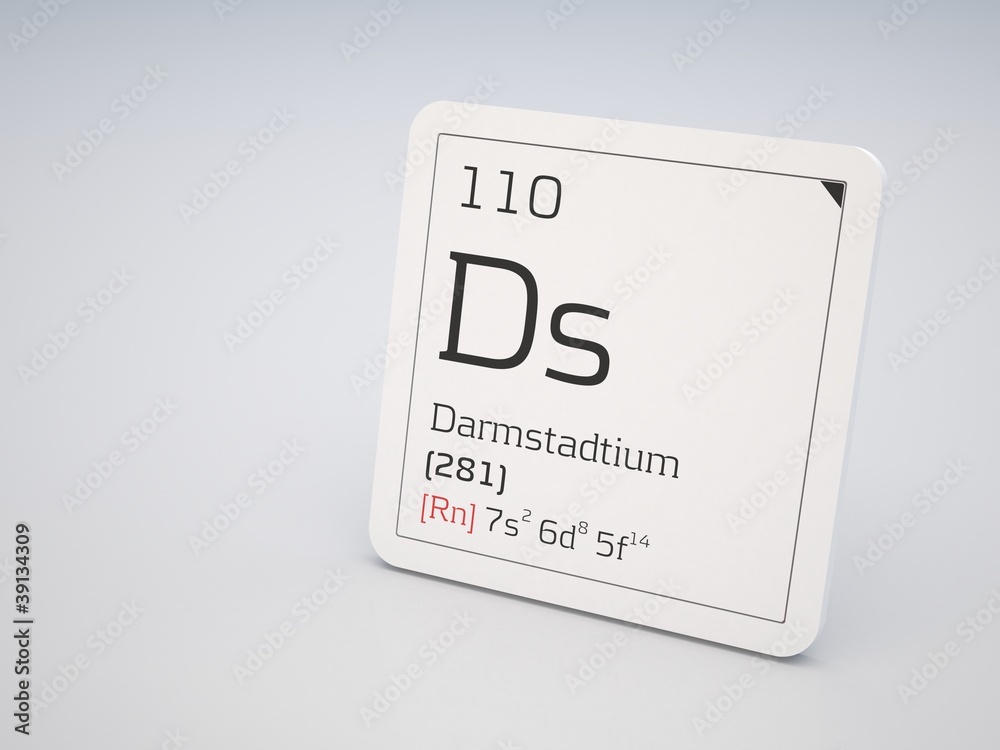 Darmstadtium - element of the periodic table Darmstadtium - element of the periodic table